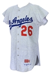 1965 Derrell Griffith Los Angeles Dodgers Game Worn Road Jersey (MEARS A10)