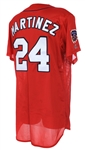 1997 Tino Martinez New York Yankees All Star Game Batting Practice Jersey (MEARS LOA)