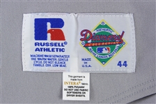 1992-93 Chuck McElroy Chicago Cubs Game Worn Road Jersey (MEARS LOA)