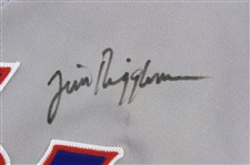 1995 Jim Riggleman Chicago Cubs Signed All Star Game Worn Road Jersey (MEARS LOA/JSA/MLBPA Letter)