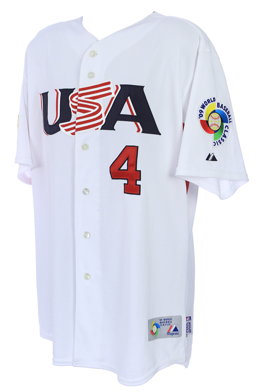 Lot Detail - 2009 David Wright New York Mets Signed Team USA World Baseball  Classic Jersey (MEARS LOA/JSA)