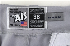 2000-01 Harold Baines Chicago White Sox Turn Back The Clock Road Uniform Pants (MEARS LOA)