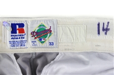 1995 Pat Kelly New York Yankees Game Worn Road Uniform Pants (MEARS LOA/Steiner)