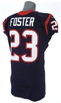 2012 Arian Foster Houston Texans Game Worn Home Jersey (MEARS A5)