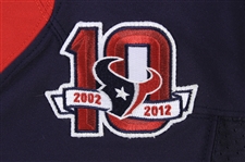 2012 Arian Foster Houston Texans Game Worn Home Jersey (MEARS A5)