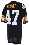 1982 Mel Blount Pittsburgh Steelers Game Worn Home Jersey (MEARS A10)