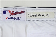 2003 Carl Everett Chicago White Sox Signed Game Worn 1983 Throwback Uniform (MEARS LOA/JSA) 
