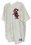 2005 (June 18) Freddy Garcia Chicago White Sox Signed Game Worn 1959 Throwback Home Uniform (MEARS LOA/JSA)