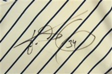 2005 (June 18) Freddy Garcia Chicago White Sox Signed Game Worn 1959 Throwback Home Uniform (MEARS LOA/JSA)