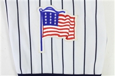 1990 (July 11) Lance Johnson Chicago White Sox Signed Game Worn 1917 Throwback Home Uniform (MEARS LOA/JSA)