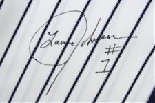 1990 (July 11) Lance Johnson Chicago White Sox Signed Game Worn 1917 Throwback Home Uniform (MEARS LOA/JSA)
