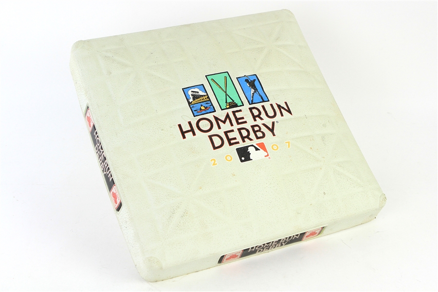 2007 AT&T Park MLB Home Run Derby Used Base (MEARS LOA/MLB Hologram)