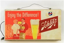 1950's-80's Bar Beer Signs & Wall Display Collection - Lot of 9 w/ Schlitz, Budweiser, Hamms, PBR & Miller High Life