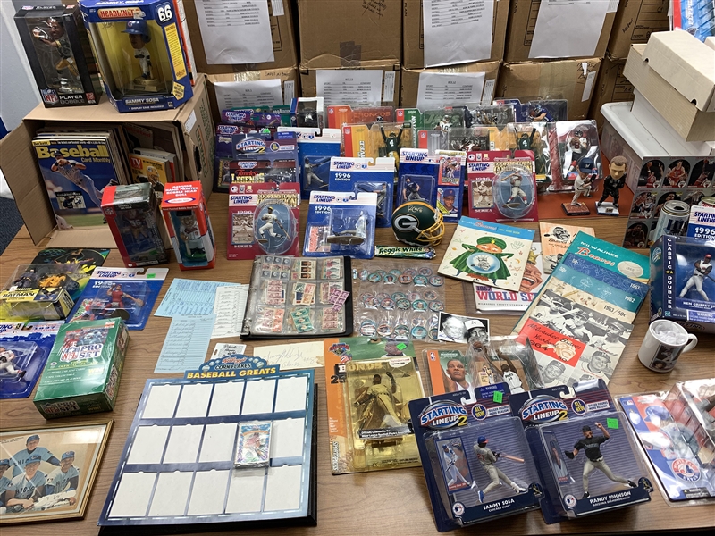 1970s-present Collection of Memorabilia, Cards, Figures, Etc. HUGE COLLECTION