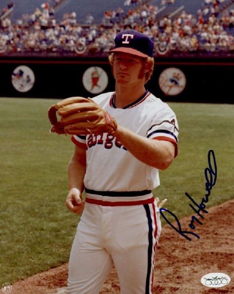1974-77 Texas Rangers Roy Howell Autographed 8x10 Color Photo JSA Hologram