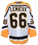 2000's Mario Lemieux Pittsburgh Penguins Signed Jersey (Steiner)