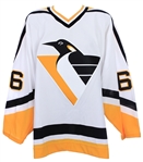 2000s Mario Lemieux Pittsburgh Penguins Signed Jersey (Steiner)