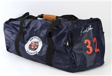 1984 Ruppert Jones Detroit Tigers Signed Equipment Bag (MEARS LOA/JSA)