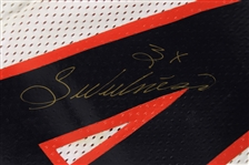 1984-86 Walter Payton Chicago Bears Signed & Inscribed Road Jersey (MEARS LOA/JSA)