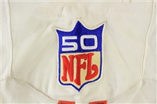 1969 Gale Sayers Signed Brian Piccolo Chicago Bears Road Jersey (MEARS LOA/JSA)