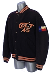 1963-64 Hal Brown Houston Colt .45s Game Worn Jacket (MEARS LOA)