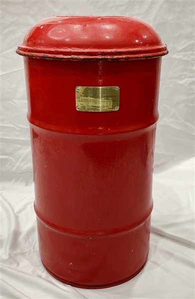 1994 Chicago Stadium 14" x 28" Garbage Can 