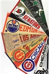 1950's-90's Baseball Hockey Football College Pennants Collection - Lot of 50+ w/ All Star Games, Super Bowls & More