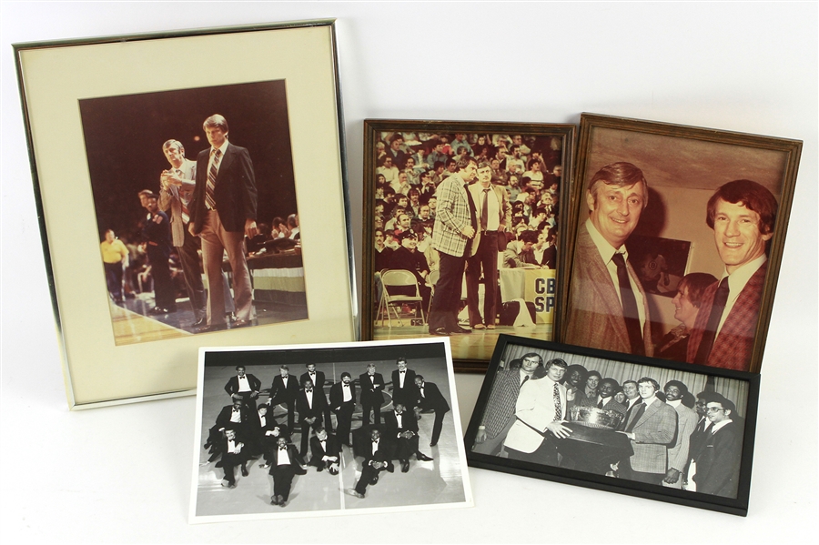 1970s-80s John Killilea Don Nelson Tom Heinsohn Photo Collection - Lot of 5 w/ 4 Framed