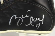 2000-04 Brett Hull Detroit Red Wings Signed Game Work Skates (MEARS LOA/*JSA Full Letter*/Hockeytown COA)