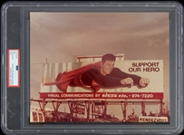 1981 Ronald Reagan "Support Our Hero" Billboard Original 8" x 10" Photo (PSA Slabbed Type 1)