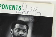 1970's-90's Basketball Memorabilia Collection - Lot of 12 w/ Alcindor Rookie Program, Lithuanian Olympic Trunks, Signed Items & More 