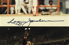 1982-1986 Reggie Jackson California Angels Signed 16x20 Photo (JSA)
