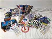 1980s-2000s Baseball, Hockey, Football Memorabilia (Lot of 80+)