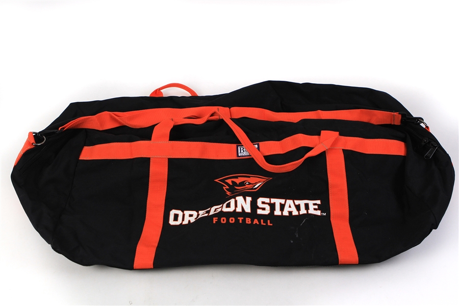 2010s Oregon State Beavers Football Team Duffel Bag (MEARS LOA)