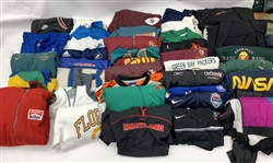 Huge Football, Basketball, Baseball, Hockey, Soccer, Golf and Bowling Team Apparel (Lot of 120+)