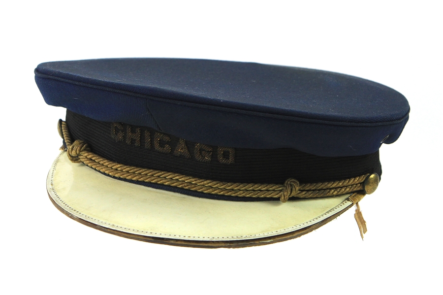 1931 Chicago Cubs Wrigley Field Maier-Lavaty Co. Chicago Ushers Cap (MEARS LOA)