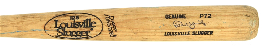 1983-85 Robin Yount Milwaukee Brewers Louisville Slugger Professional Model Game Used Bat (MEARS A10)