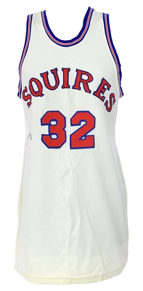 Lot Detail - 1972-73 Julius Erving Virginia Squires Signed Home