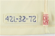 1972-73 Julius Erving Virginia Squires Signed Home Jersey (MEARS LOA/JSA)