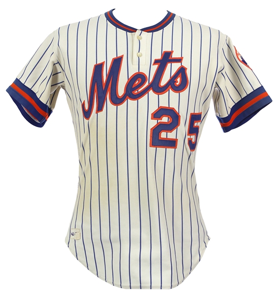1981 New York Mets Organizational Home Jersey (MEARS LOA)