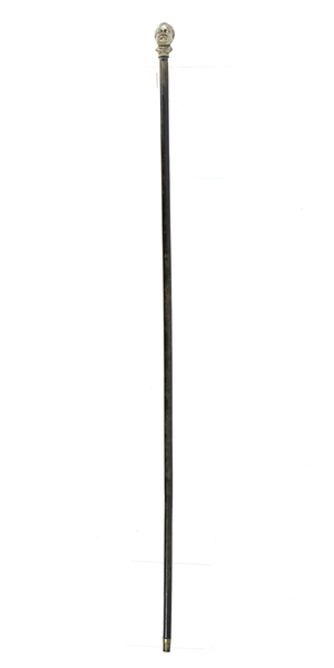 1897 Grover Cleveland 22nd/24th President of the United States 34" Figural Walking Stick