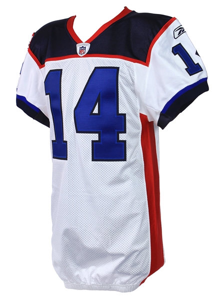 2010 Ryan Fitzpatrick Buffalo Bills Road Jersey (MEARS LOA)