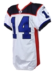 2010 Ryan Fitzpatrick Buffalo Bills Road Jersey (MEARS LOA)