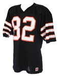 1980s Parker #82 Game Worn Wilson Football Jersey (MEARS LOA)