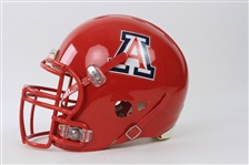 2012-14 Arizona Wildcats Game Worn Football Helmet (MEARS LOA)