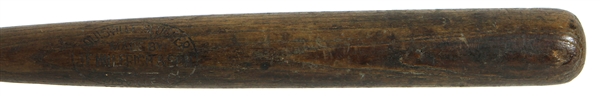 1897-1911 Blank Barrel JF Hillerich & Son Professional Model Louisville Slugger (MEARS LOA)