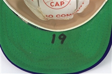 1974 Robin Yount Milwaukee Brewers Rookie Cap (MEARS LOA)