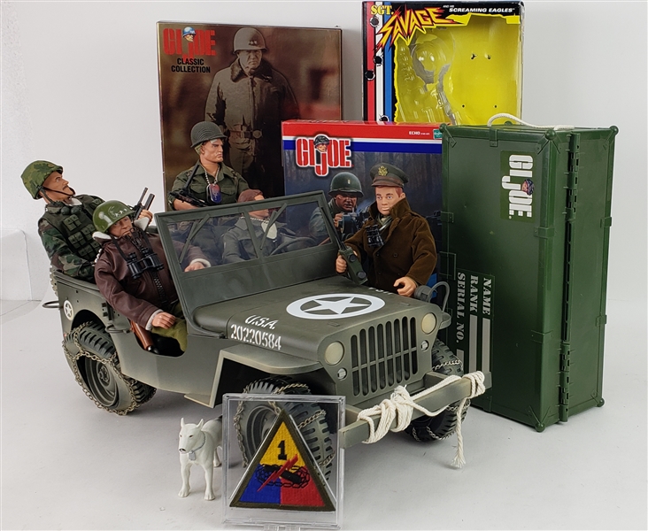 1990s GI Joe Lot of 5 Figures & Truck