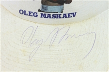 2006-08 Oleg Maskaev World Heavyweight Champion Signed Cap