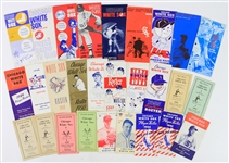1933-70 Chicago White Sox Spring Training Rosters - Lot of 29